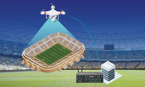 工控机在体育场运营调度无线通信应用