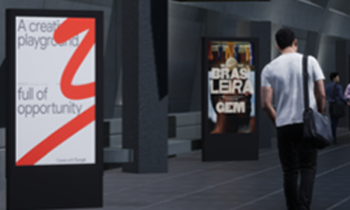 乘客数位电子看板