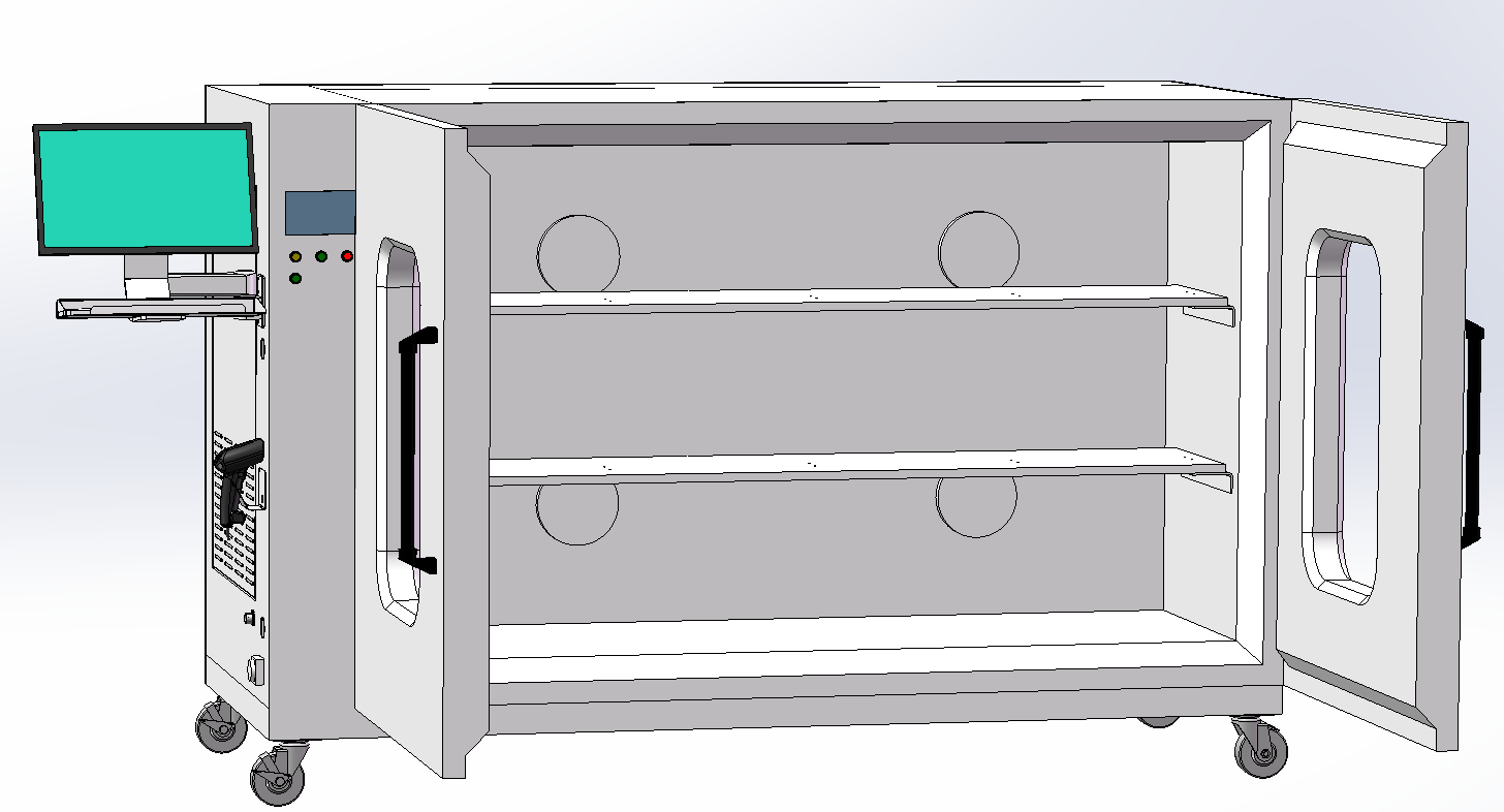 高温老化测试设备+监控柜